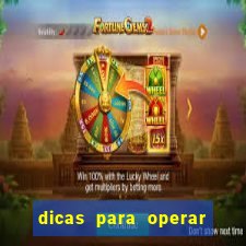 dicas para operar na iq option